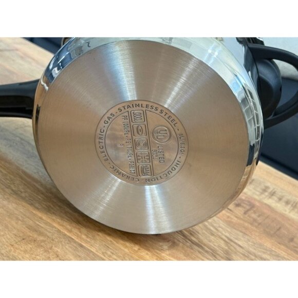 T-Fal Stovetop Stainless Steel High Pressure Cooker 6.3 qt P25107 6L Opened New - Picture 10 of 16